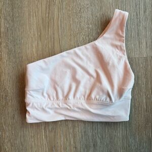 Lululemon Align Asymmetrical Bra Light Pink Size 6
